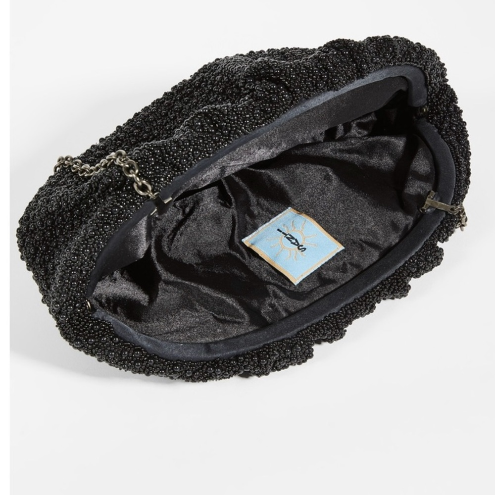 Santi Oversized Black Clutch-Be Fancy & Classic - Picture 5 of 10